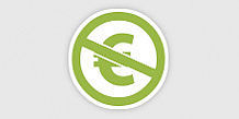 Symbol: nur nichtkommerzielle Verwendung