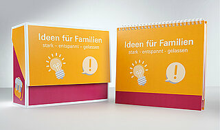 Ideen für Familien – Materialbox und Spiralblock des NZFH