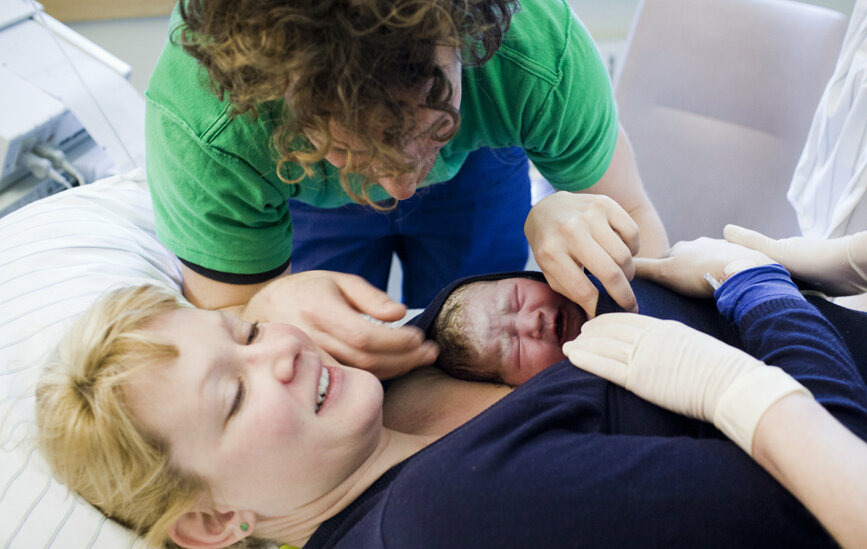 Geburt scheide nach Vagina nach